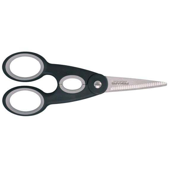 Fiskars Functional Form konyhai olló, fekete (22 cm)