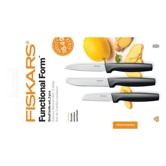 Fiskars Functional Form kicsi késkészlet, 3 db-os