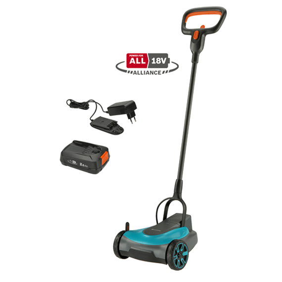 GARDENA kézi fűnyíró 22/18V P4A akkumulátorral