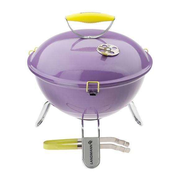 LANDMANN | Piccolino asztali grill 37 cm (levendula)