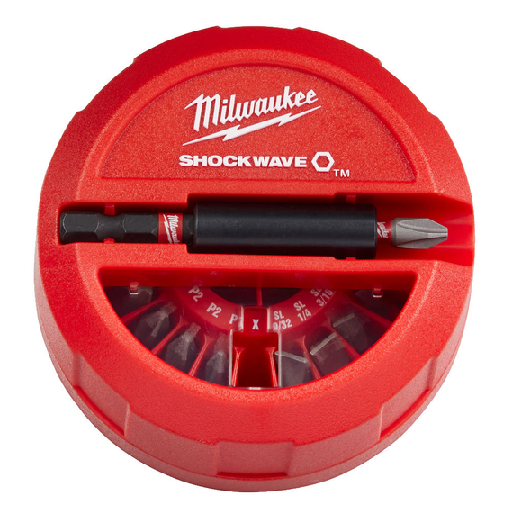 Milwaukee 15 darabos Shockwave™ PH/PZ/TX készlet 1 db