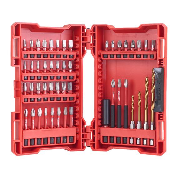 Milwaukee 48 darabos Shockwave fúrócsavarozó készlet  1 db